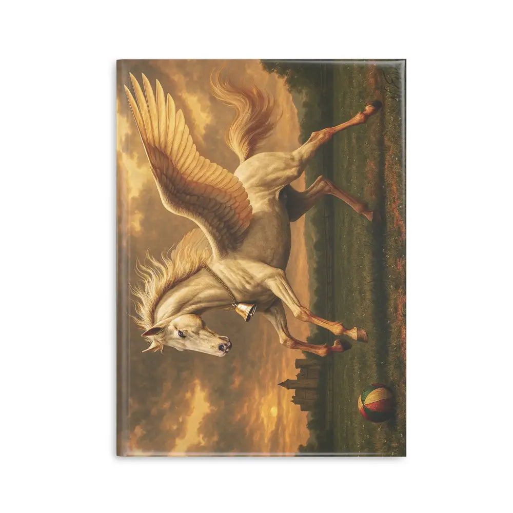 Pegasus-themed glass cutting board from Cervantes The Youngling’s Dawn Notebook collection