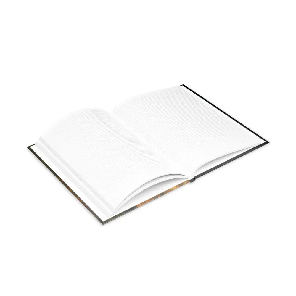 Open lined notebook from Cervantes The Younglings Dawn Hardcover with Winged Horse Design