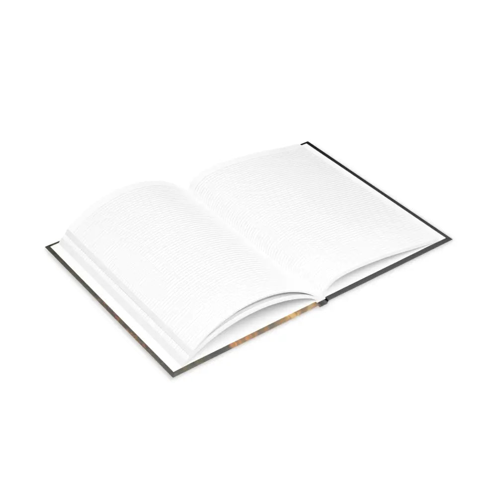 Open lined notebook from Cervantes The Younglings Dawn Hardcover with Winged Horse Design
