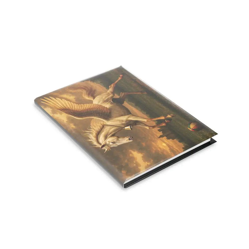 Pegasus-themed hardcover journal from Cervantes The Youngling’s Dawn notebook collection
