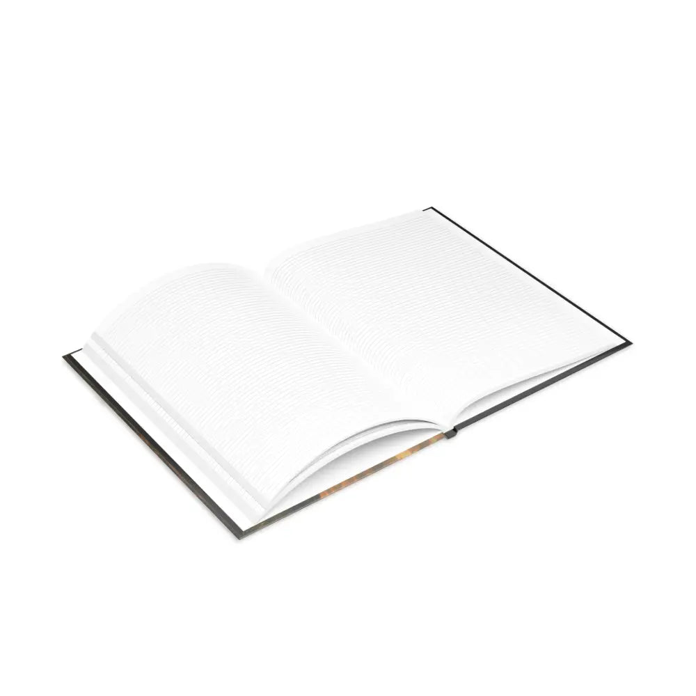 Open lined notebook from Cervantes The Youngling’s Dawn Hardcover with Winged Horse design