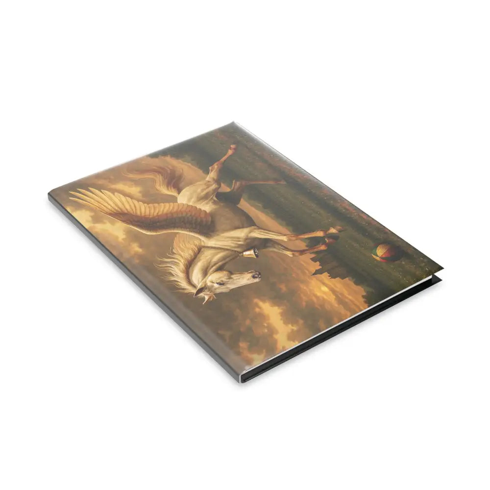 Pegasus-themed hardcover notebook from Cervantes The Youngling’s Dawn collection