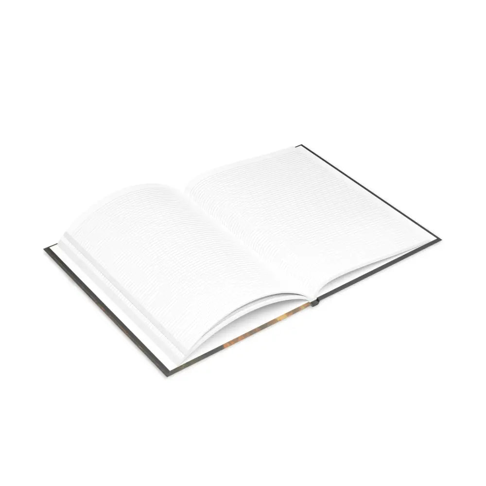 Open lined notebook from Cervantes The Youngling’s Dawn Hardcover with Winged Horse Design