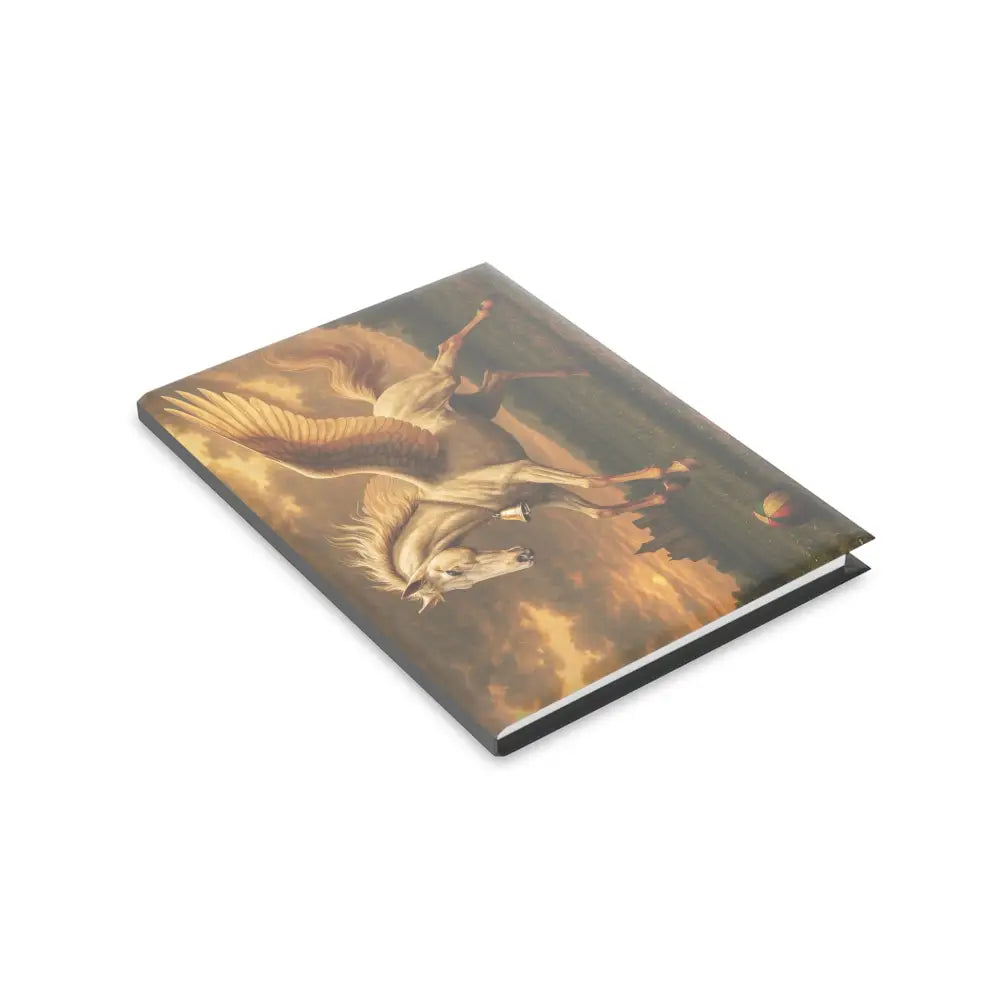 Pegasus-themed hardcover notebook with winged horse design for Cervantes Younglings Dawn