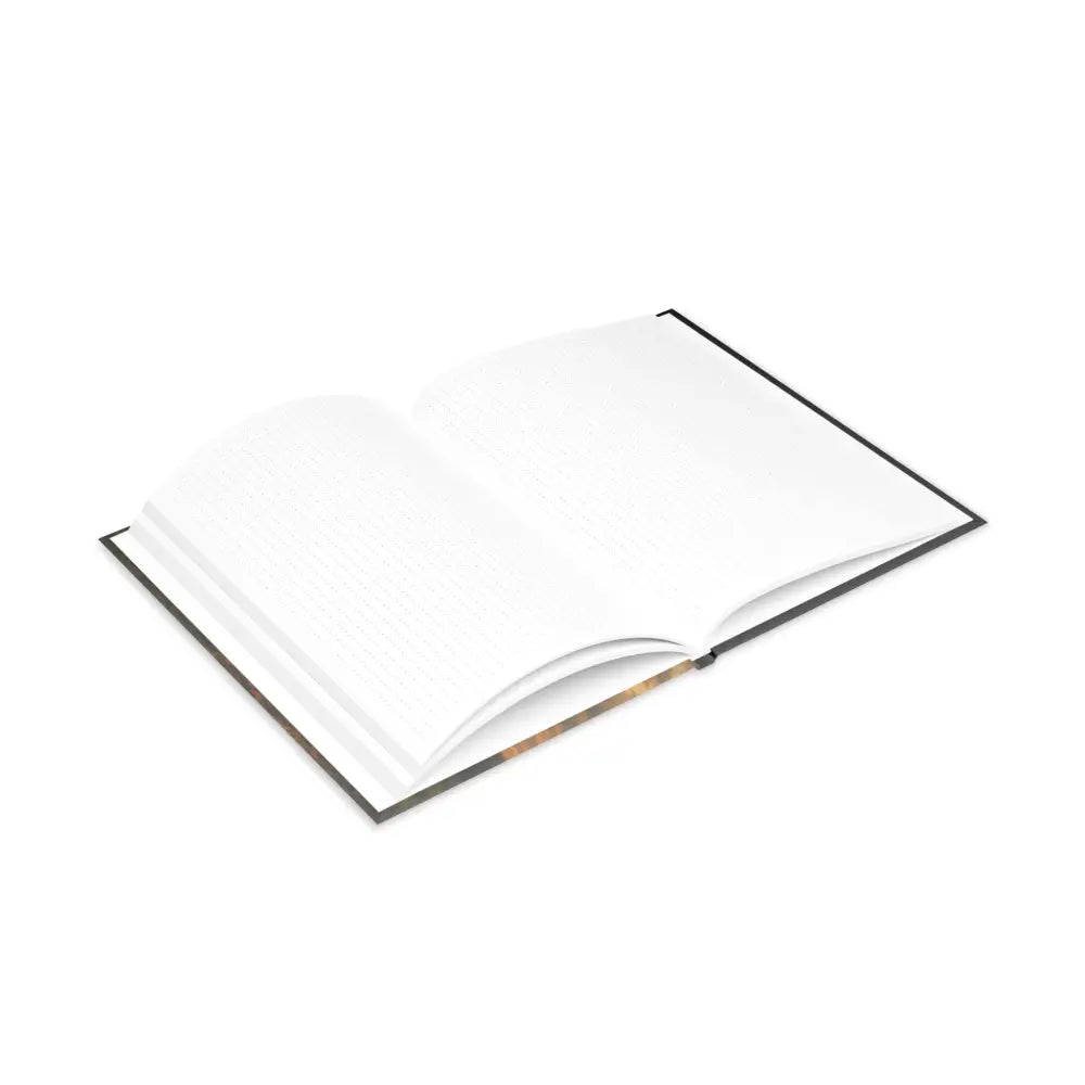Open blank book featuring Winged Horse design on the Cervantes The Youngling’s Dawn Hardcover Notebook