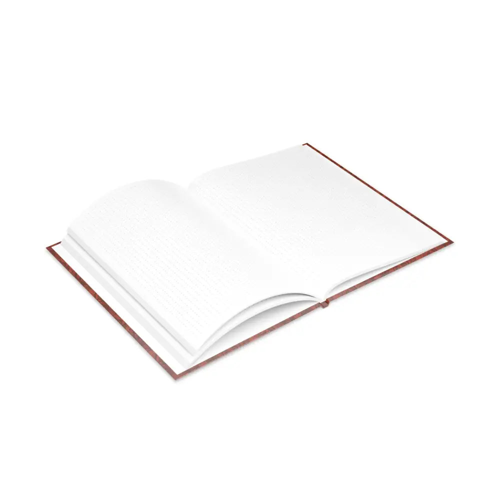 Open blank book from Lone Star Rider Wild Range Cowgirl Hardcover Notebook
