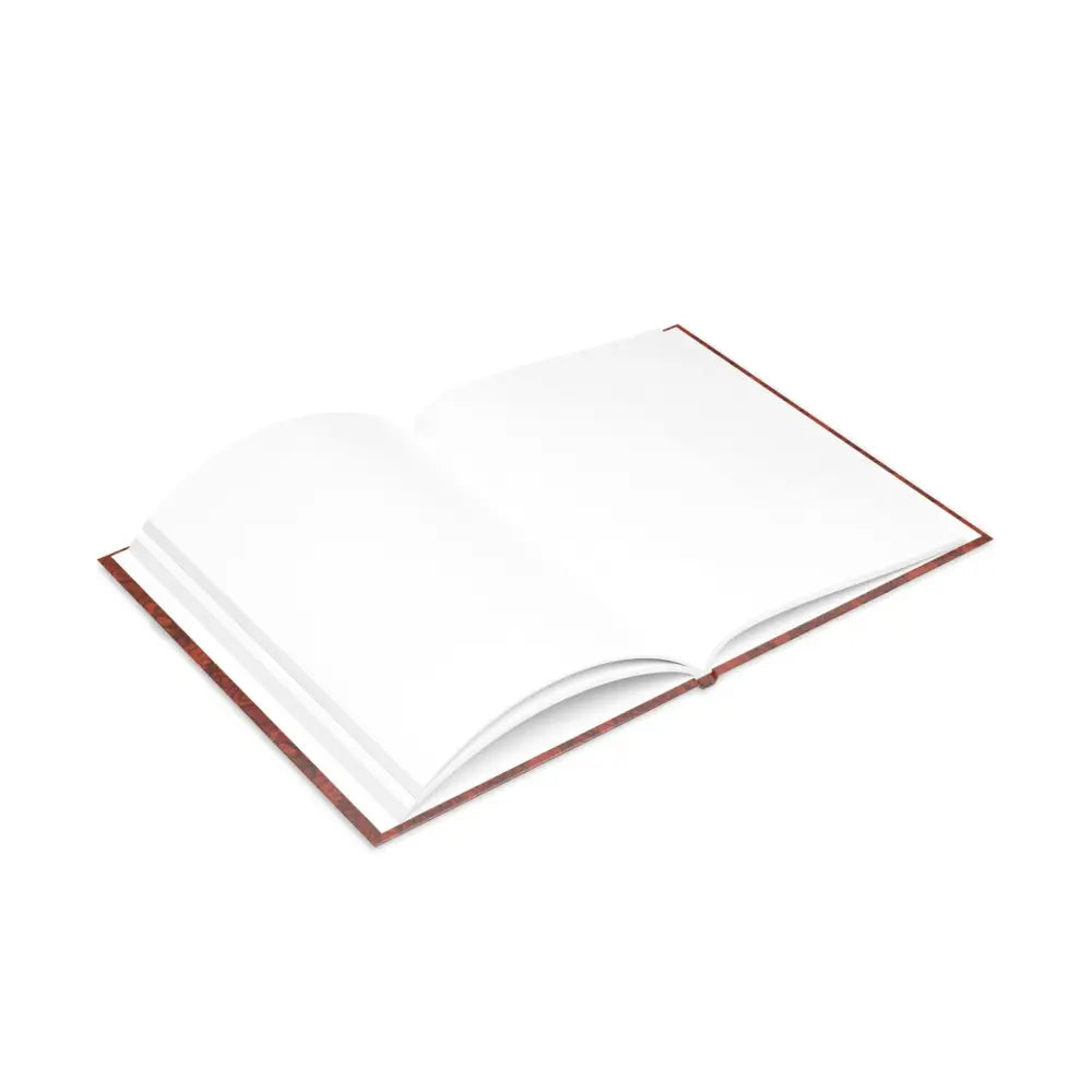 Open blank book in Lone Star Rider Wild Range Cowgirl Hardcover Notebook display