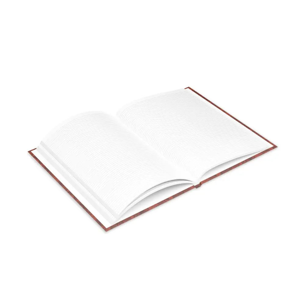 Open lined notebook from Lone Star Rider Wild Range Cowgirl Hardcover Notebook