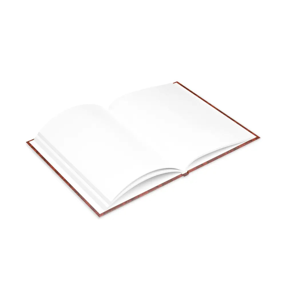 Open blank hardcover notebook from Lone Star Rider Wild Range Cowgirl collection