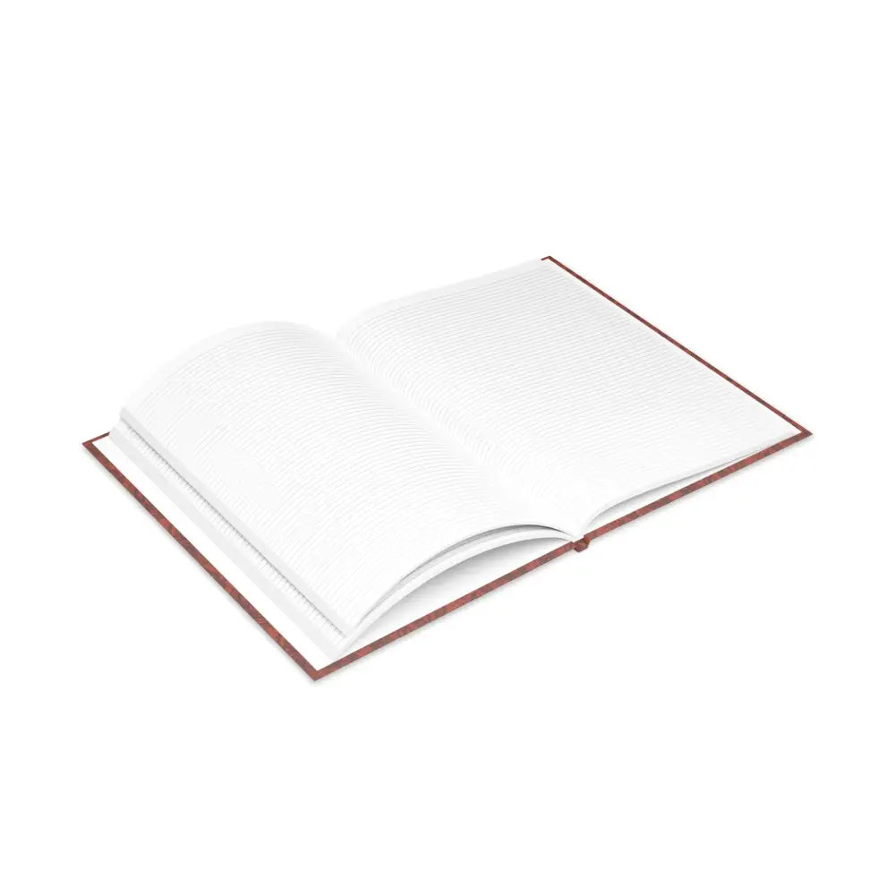Open lined notebook from Lone Star Rider Wild Range Cowgirl Hardcover Notebook