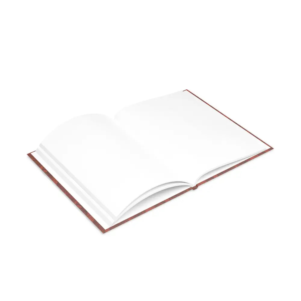 Open blank book from Lone Star Rider Wild Range Cowgirl Hardcover Notebook