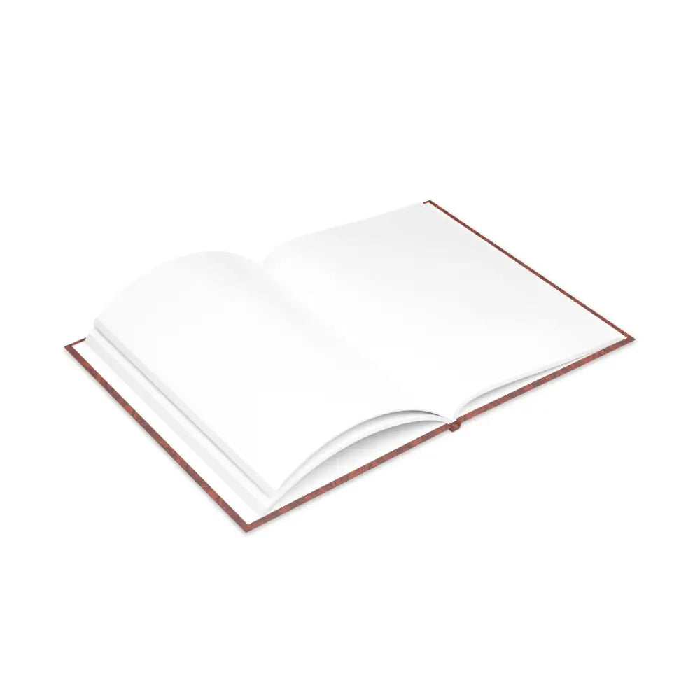 Open blank book in the Lone Star Rider Wild Range Cowgirl Hardcover Notebook