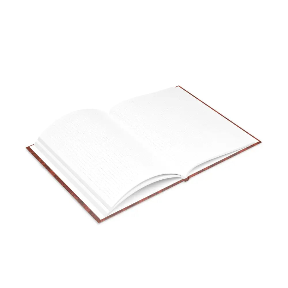 Open blank book from Lone Star Rider Wild Range Cowgirl Hardcover Notebook
