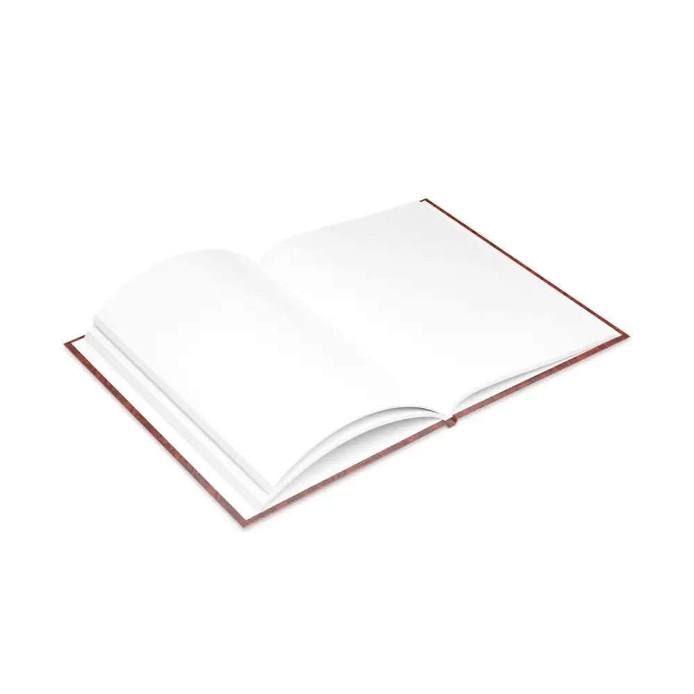 Open blank book from Lone Star Rider Wild Range Cowgirl Hardcover Notebook