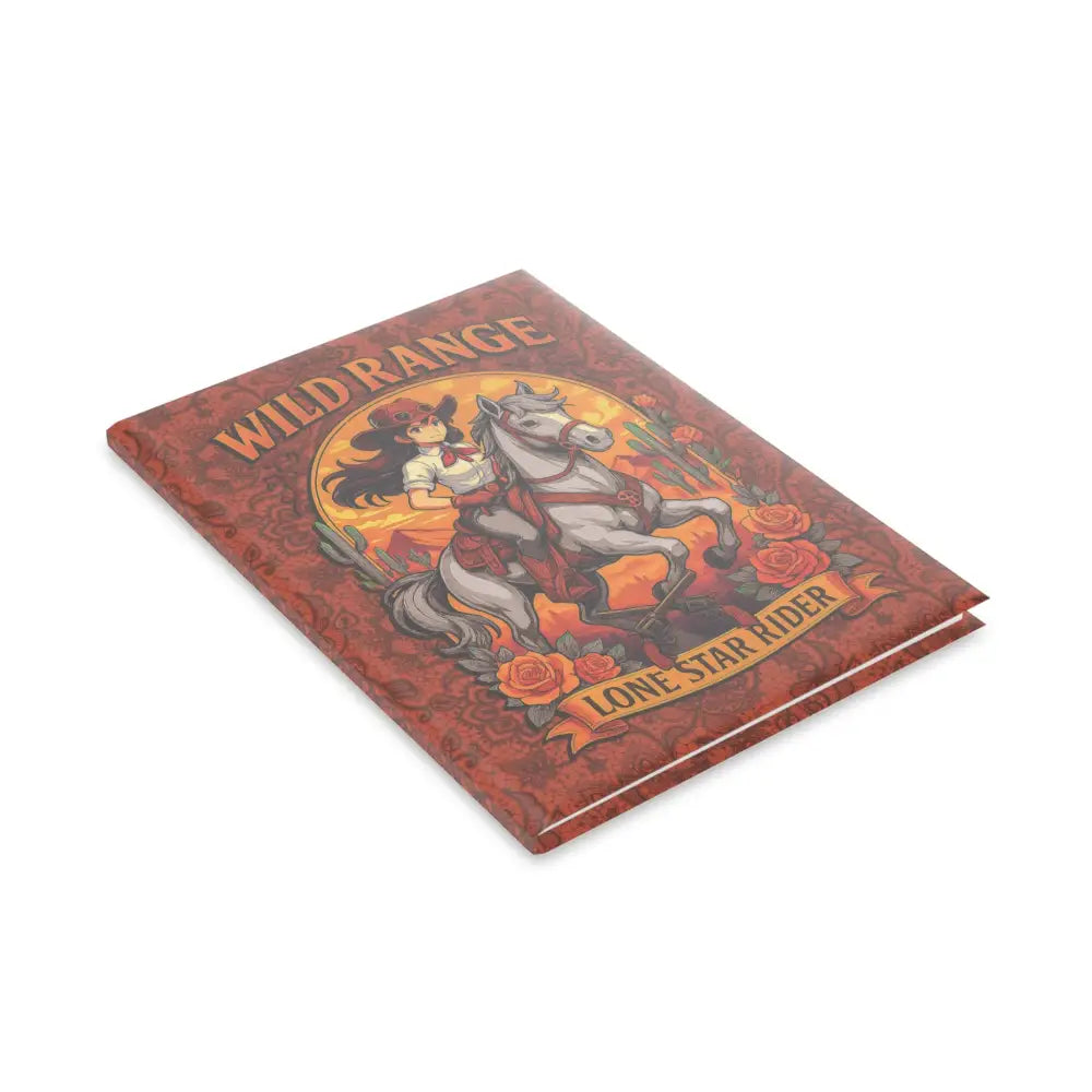 Wild Range Lone Star Rider book featured on Lone Star Rider Wild Range Cowgirl Notebook