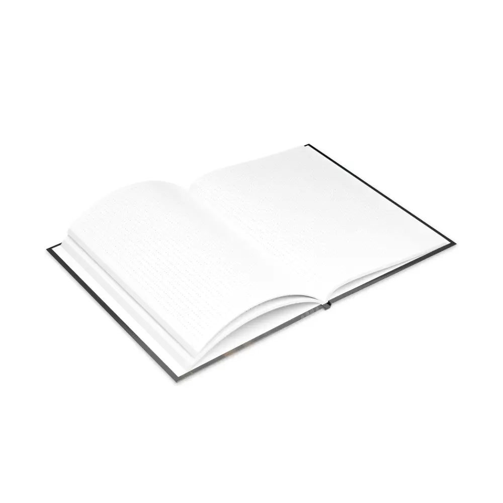 Open blank book from Ripley Royal Pegasus Queen Equestrian Hardcover Notebook with winged horse design