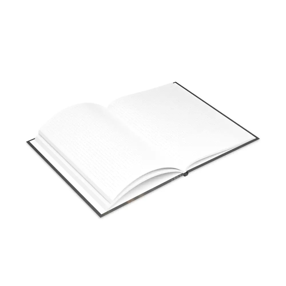 Open blank book from Ripley Royal Pegasus Queen Equestrian Hardcover Notebook with winged horse design