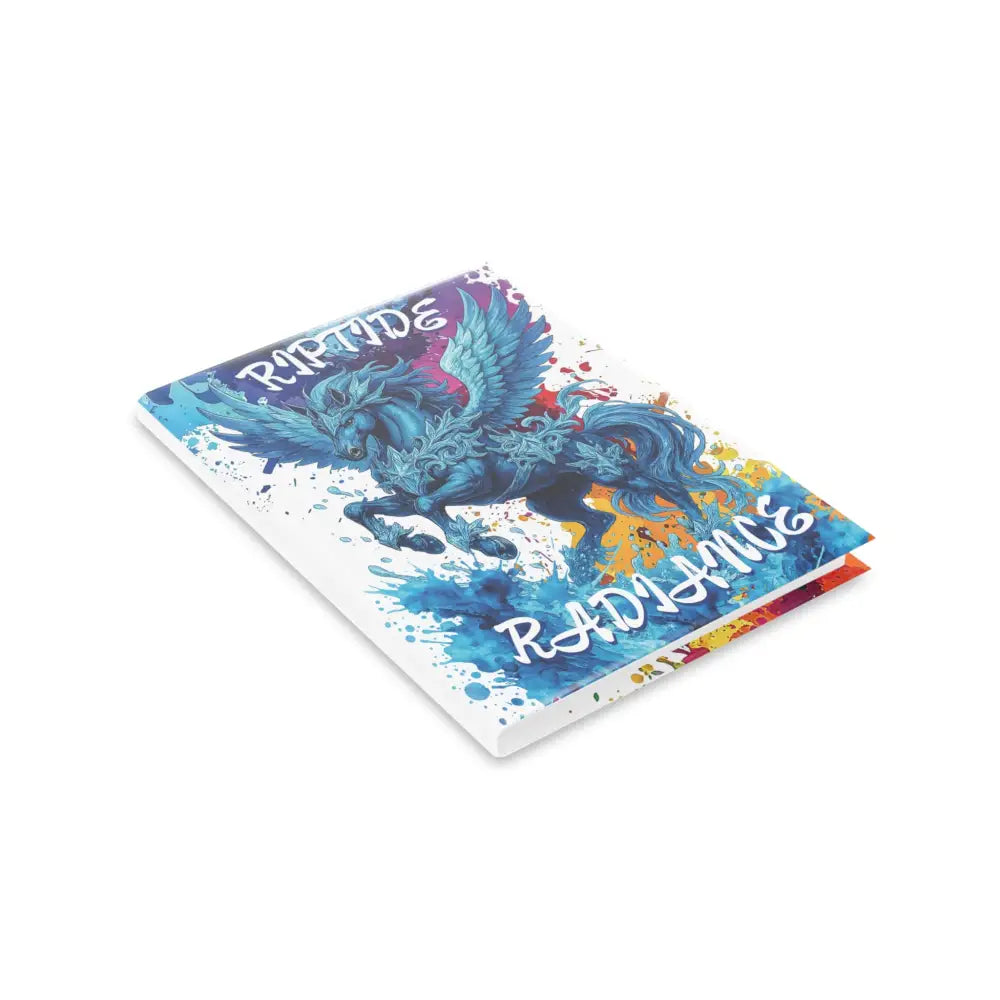 Pegasus-themed hardcover notebook from Riptide Radiance Winged Horse collection