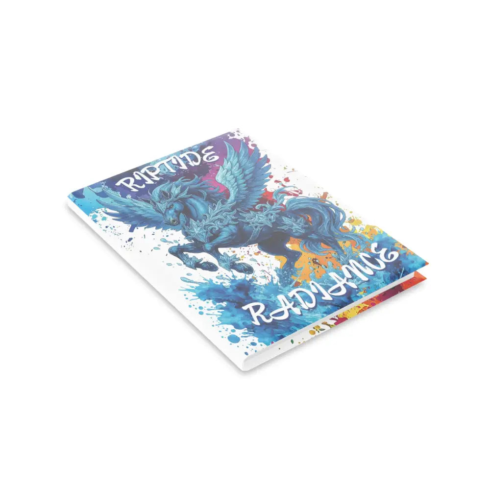 Pegasus-themed hardcover notebook from Riptide Radiance Winged Horse collection