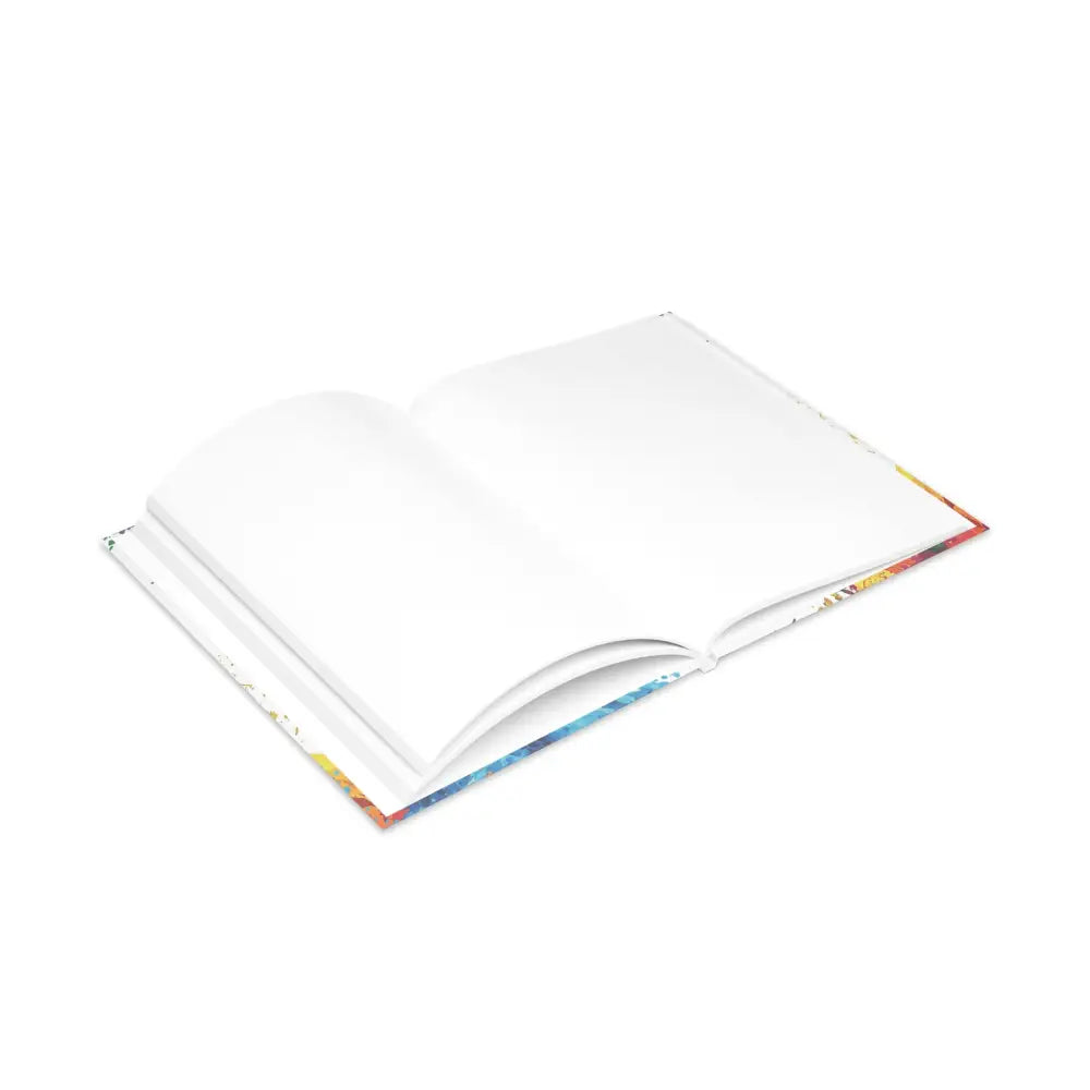 Open blank book from Riptide Radiance Winged Horse Hardcover Notebook series