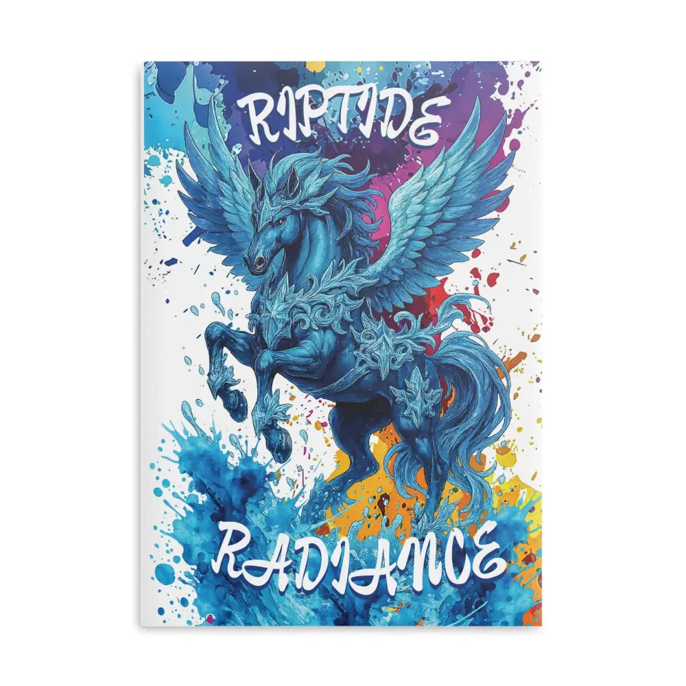 Pegasus-themed Hardcover Notebook from Riptide Radiance with Winged Horse design
