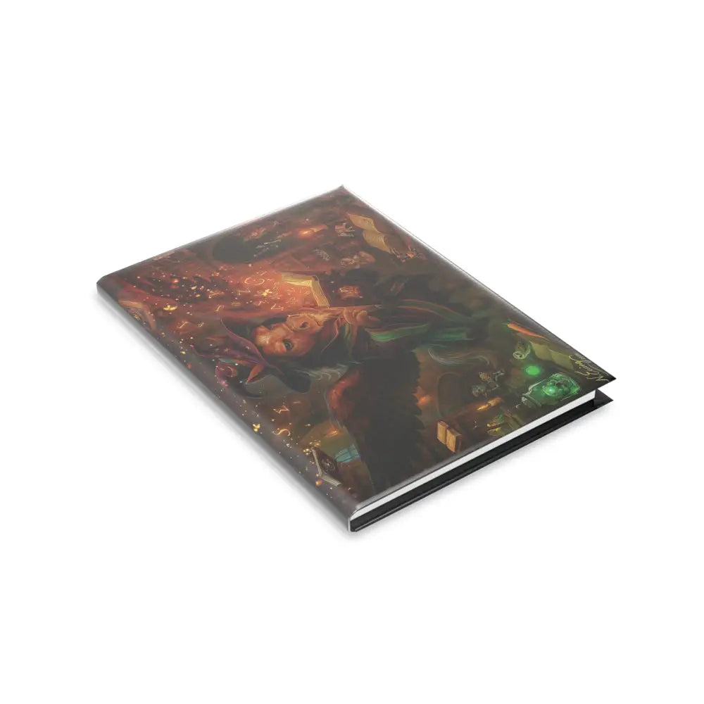 Rectangular hardcover notebook with colorful cover art from The Tome the Tude and the Tiny Hands series