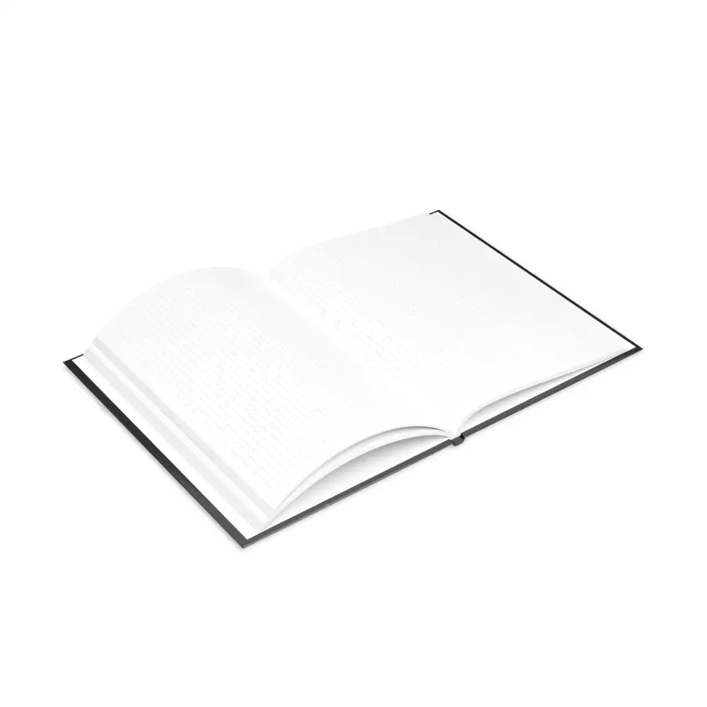 Open blank book from The Tome the Tude and the Tiny Hands Wizard Pony Art Notebook