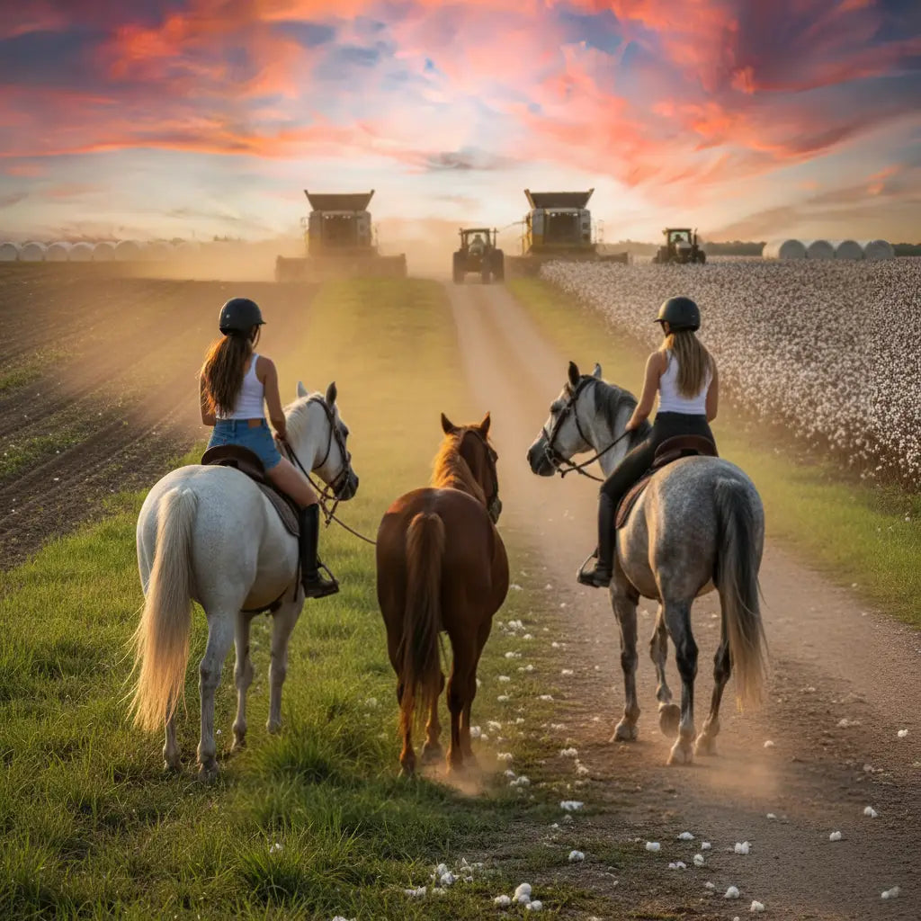 Riding Into the Chaos: An Unforgettable Texas Sunset Trail Ride