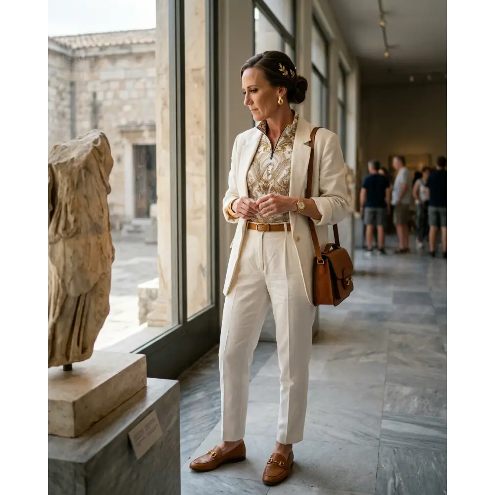 A tan leather gucci handbag with a structured rectangular shape and gold-tone hardware for elegant style